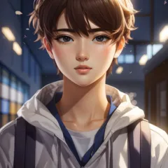 中の人
